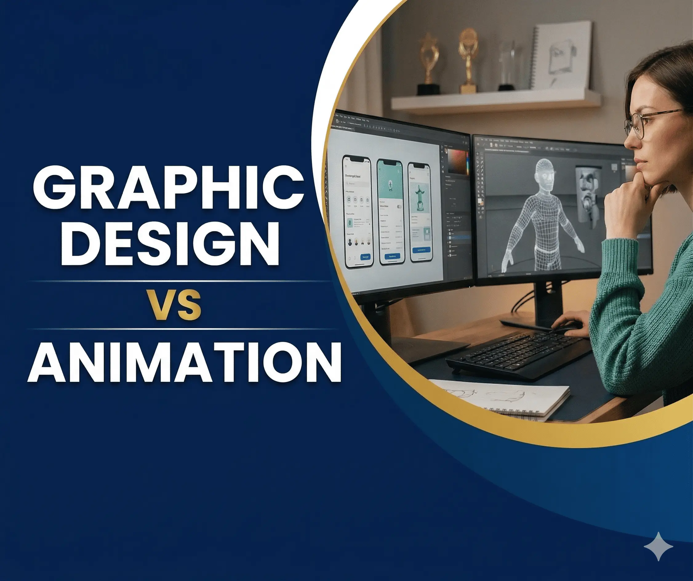 Animation vs Graphic Design Career After 12th