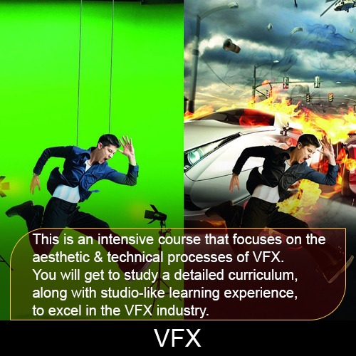 Graphic designing and Visual effects Courses